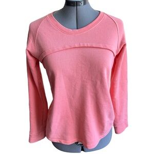 The North Face Pink Long Sleeve Athleisure Outdoor Hiking Casual Sweatshirt Top